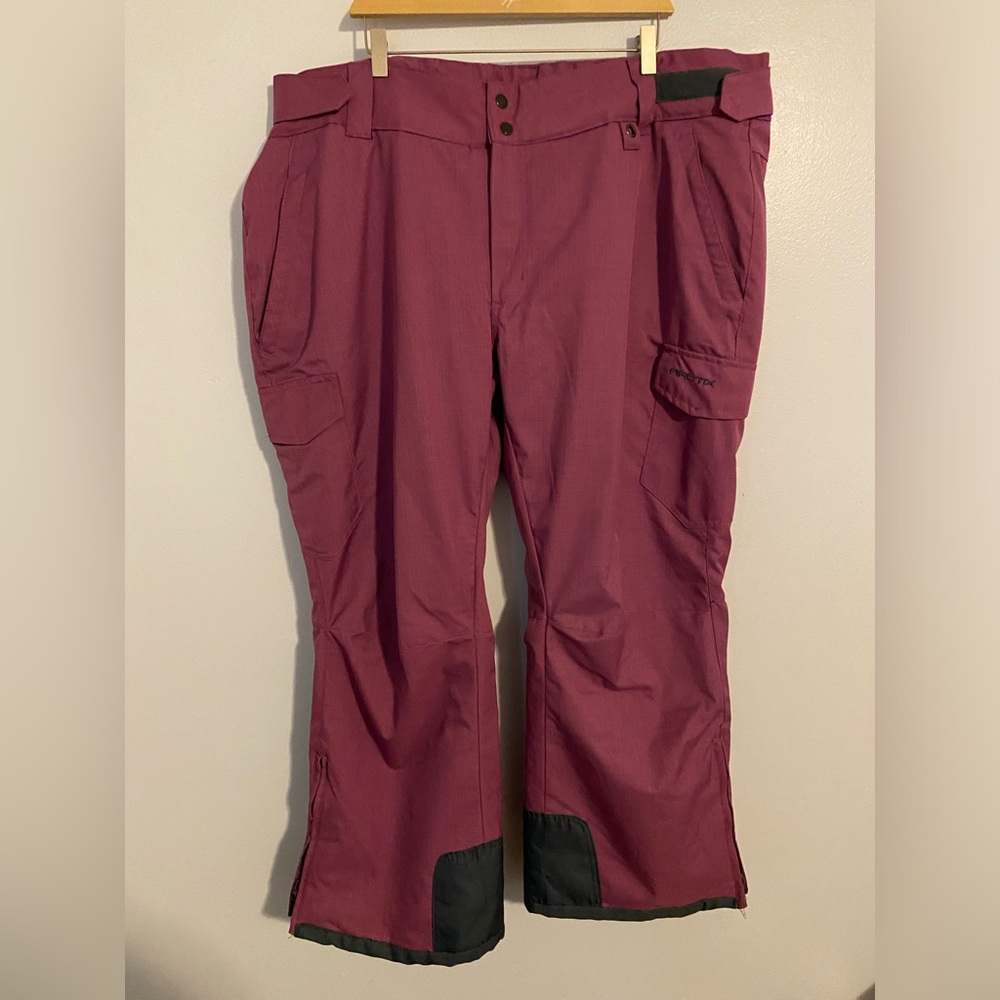 Arctix Women’s snow pants size 3x purple